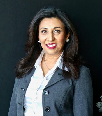 Portrait of Rachel Patel, Realtor ®.